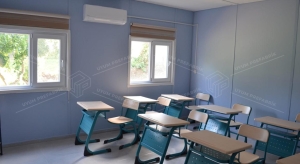 203m² Prefabrik Okul Binası 