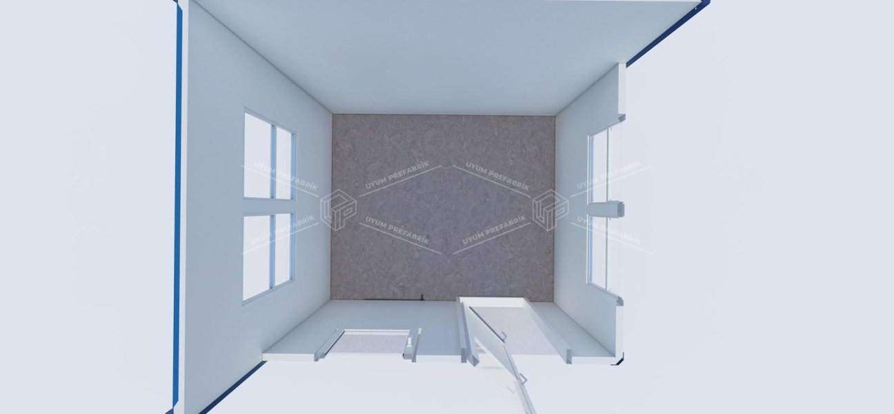 210 x 250 Sandviç Panel Kabin 