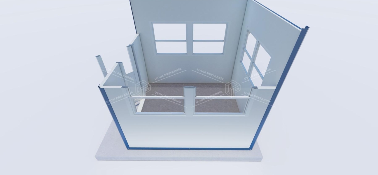 210 x 300 Sandwich Panel Cabin