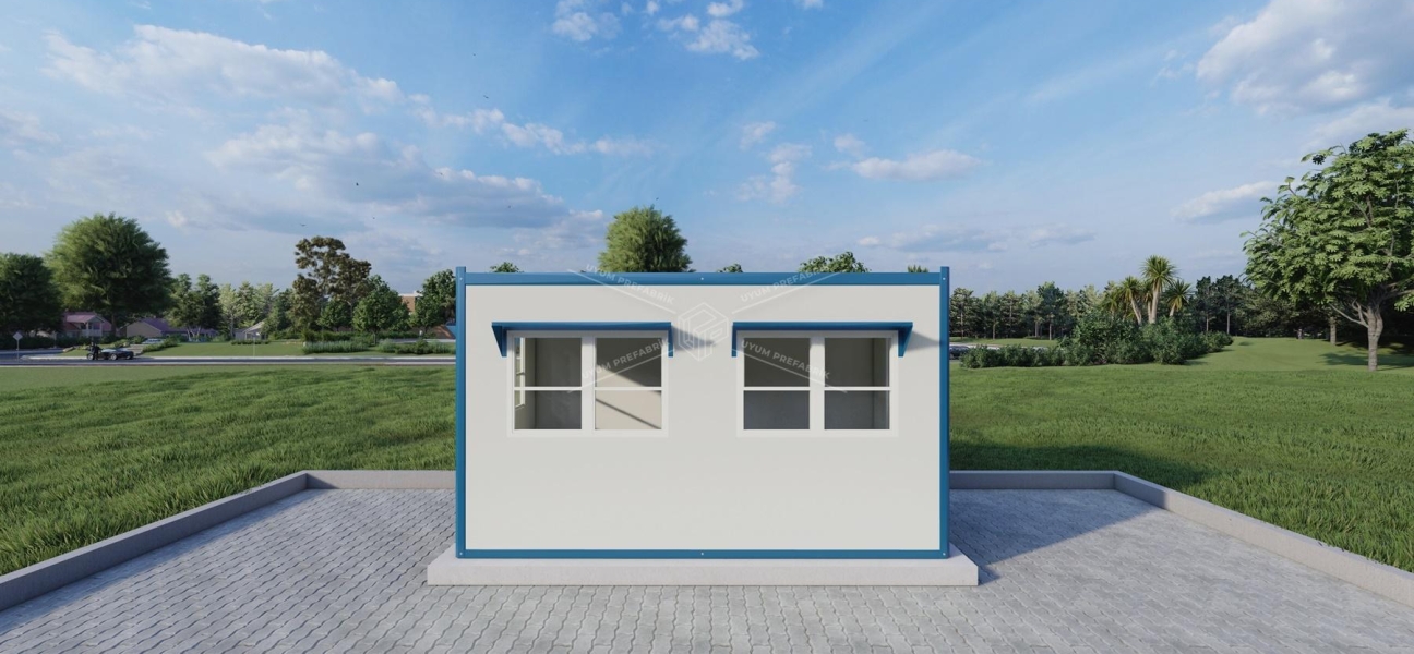 210 x 400 Sandviç Panel Kabin 