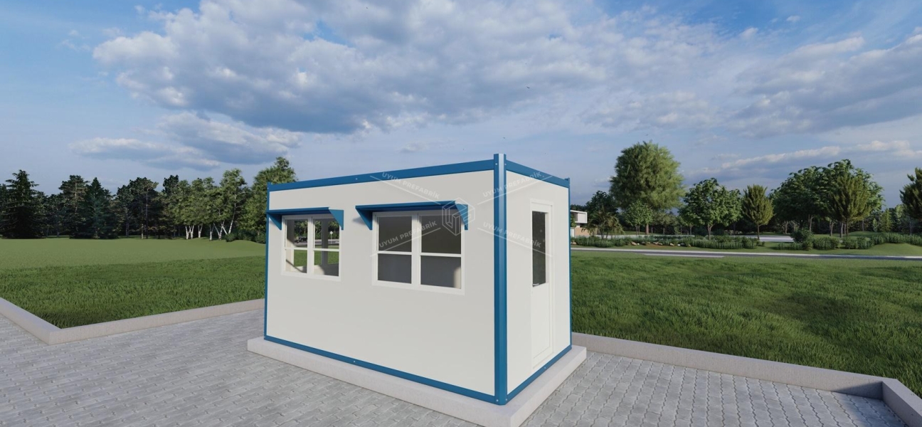 210 x 400 Sandviç Panel Kabin 