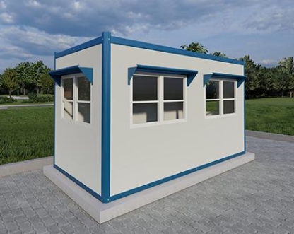 210 x 400 Sandviç Panel Kabin 