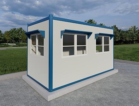 210 x 400 Sandviç Panel Kabin 