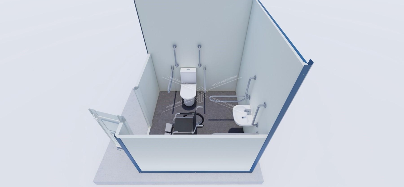 210x210 Panel Kabin WC-Duş 