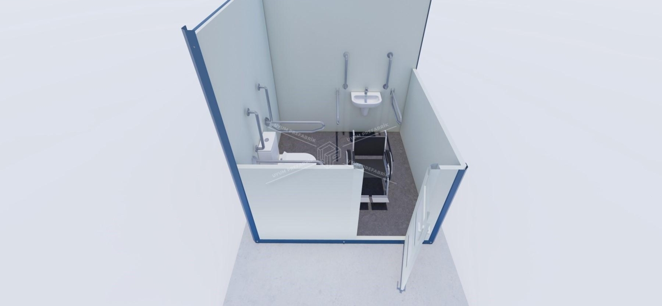 210x210 Panel Kabin WC-Duş 