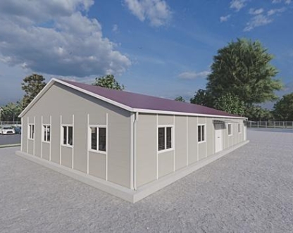 217m² Prefabrik Yemekhane Binası