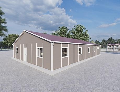 218m² Prefabricated Dormitory Building