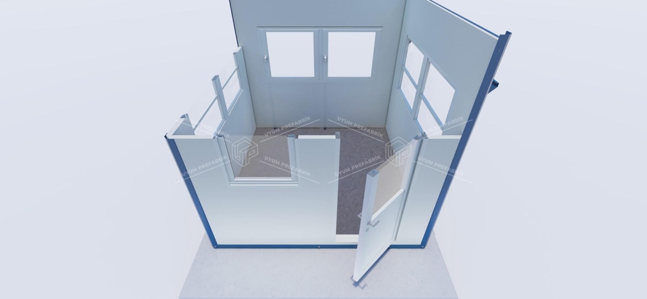 250 x 250 Sandwich Panel Cabin 