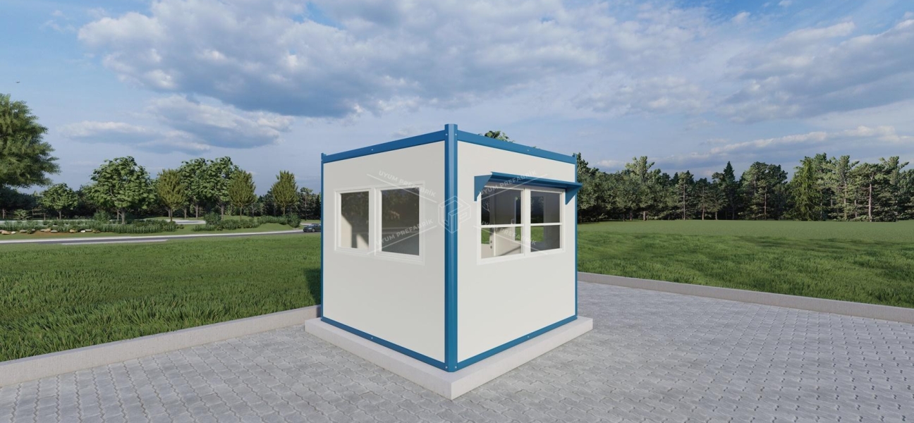 260 x 260 Sandviç Panel Kabin 