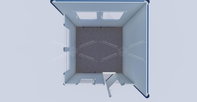 260 x 260 Sandwich Panel Cabin