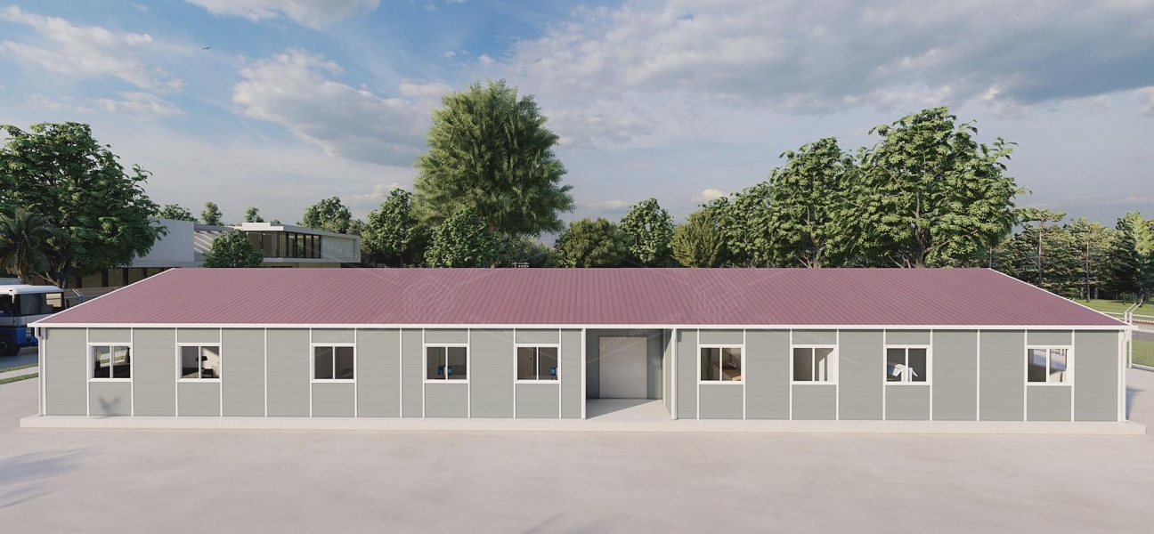 266m² Prefabricated Office Building