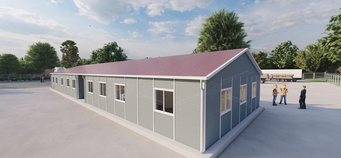 266m² Prefabricated Office Building