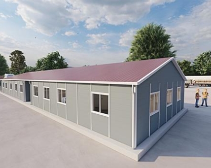 266m² Prefabrik Ofis Binası