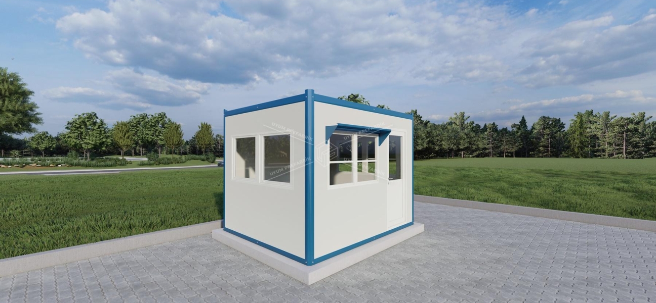 300 x 250 Sandviç Panel Kabin 