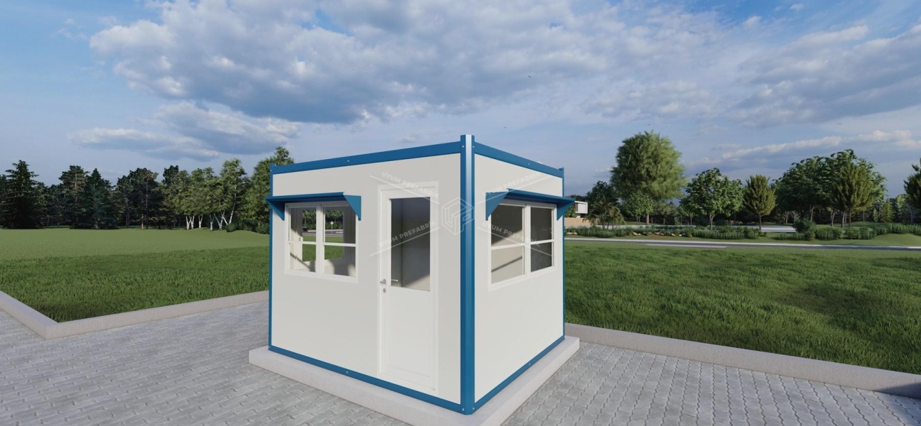 300 x 250 Sandviç Panel Kabin 