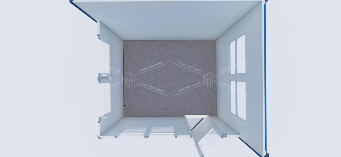 300 x 250 Sandviç Panel Kabin 