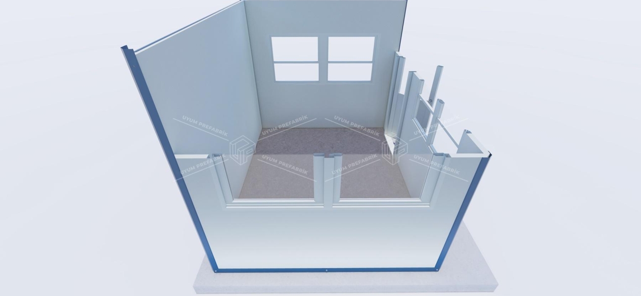 300 x 250 Sandwich Panel Cabin