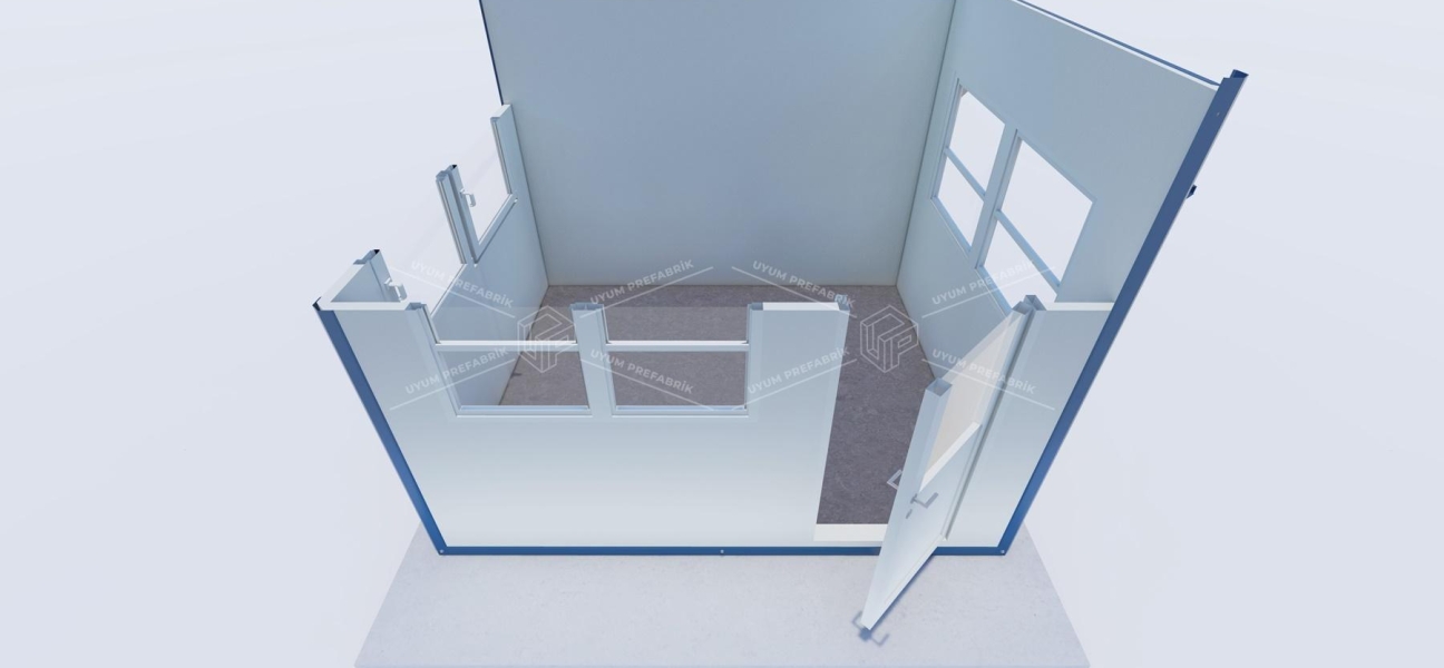 300 x 250 Sandwich Panel Cabin