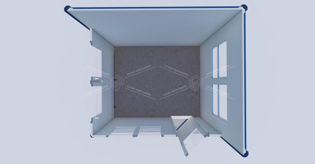 300 x 250 Sandwich Panel Cabin