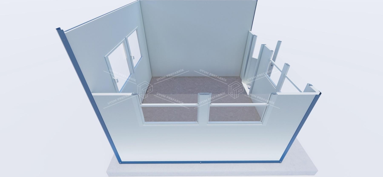 300 x 300 Sandwich Panel Cabin