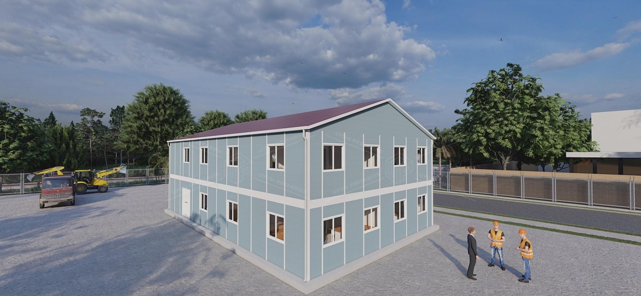 334m² Prefabricated Office Building