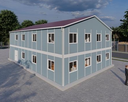 334m² Prefabrik Ofis Binası