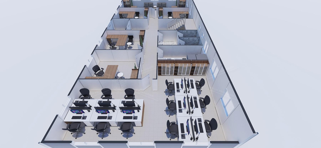 340m² Prefabrik Ofis Binası
