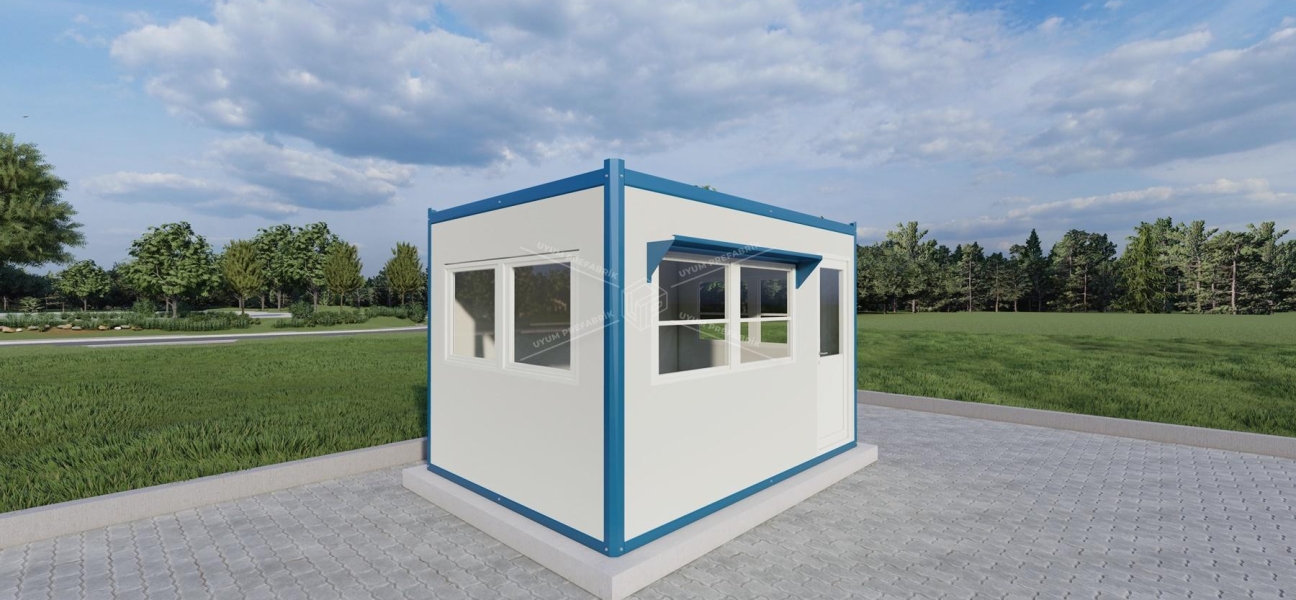 350 x 250 Sandviç Panel Kabin 