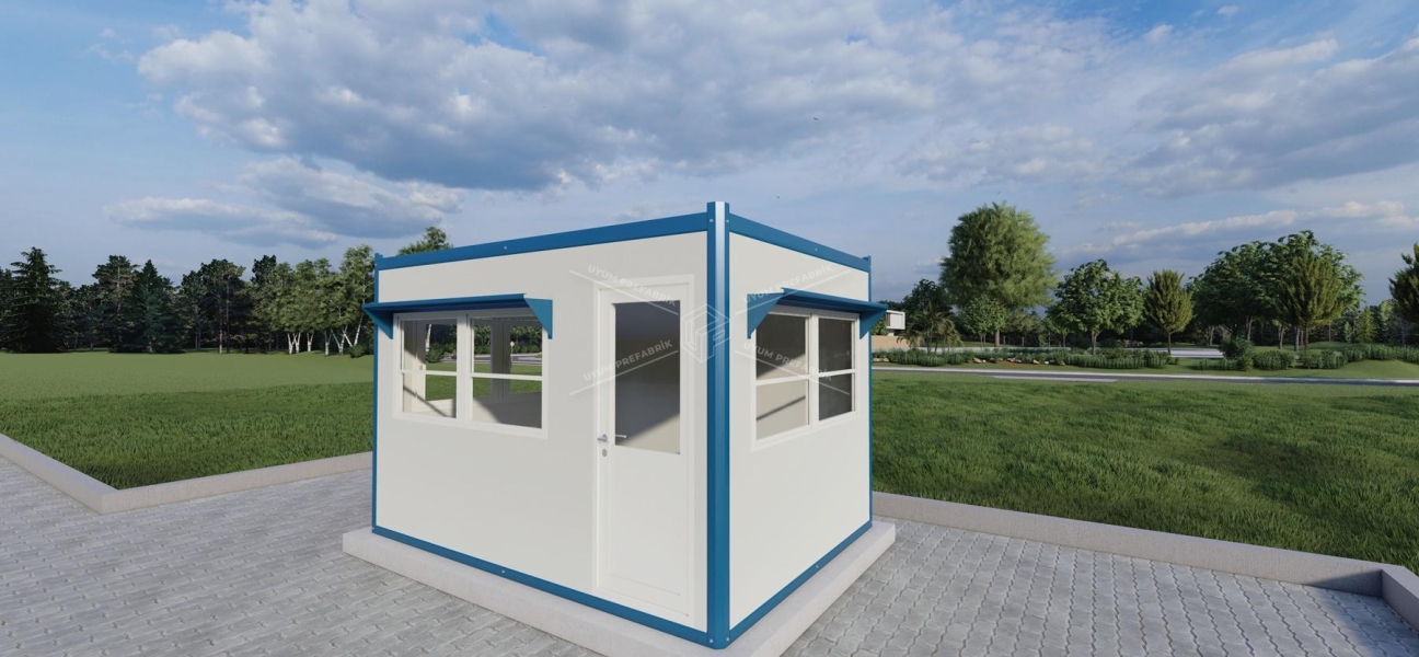 350 x 250 Sandviç Panel Kabin 