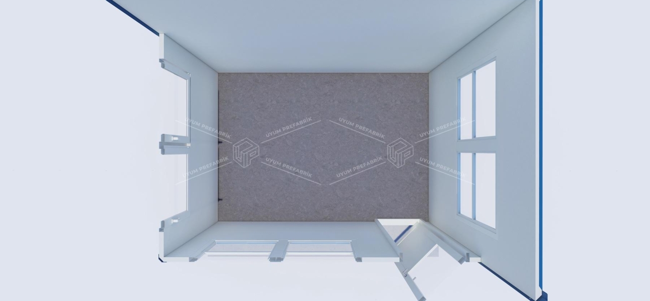 350 x 250 Sandviç Panel Kabin 