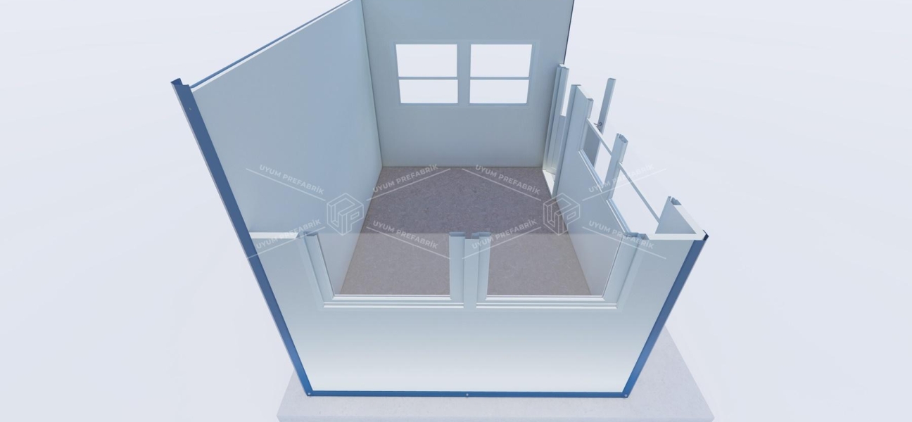 350 x 250 Sandwich Panel Cabin