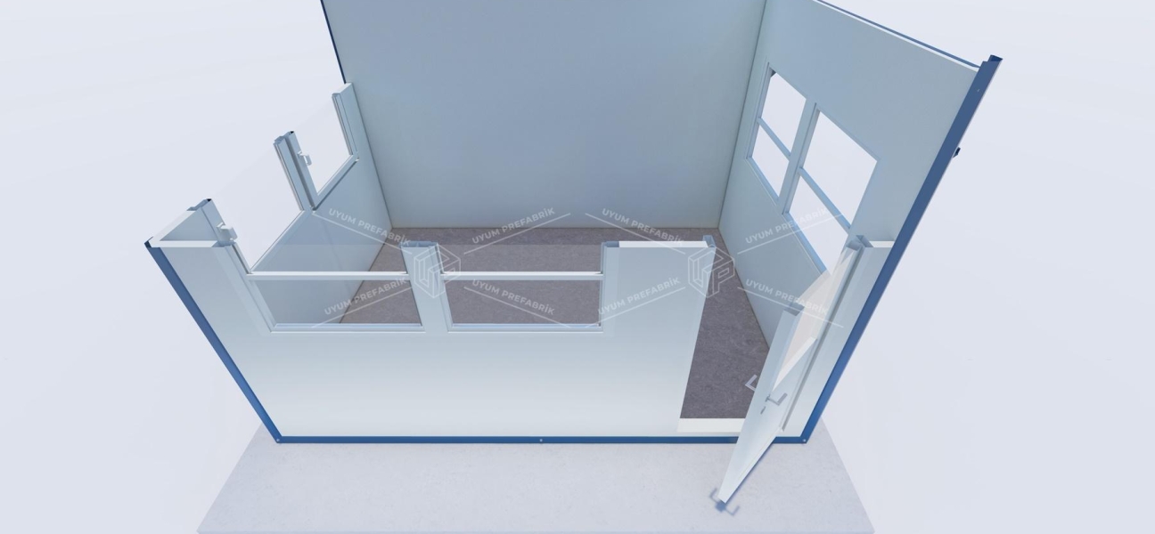 350 x 250 Sandwich Panel Cabin