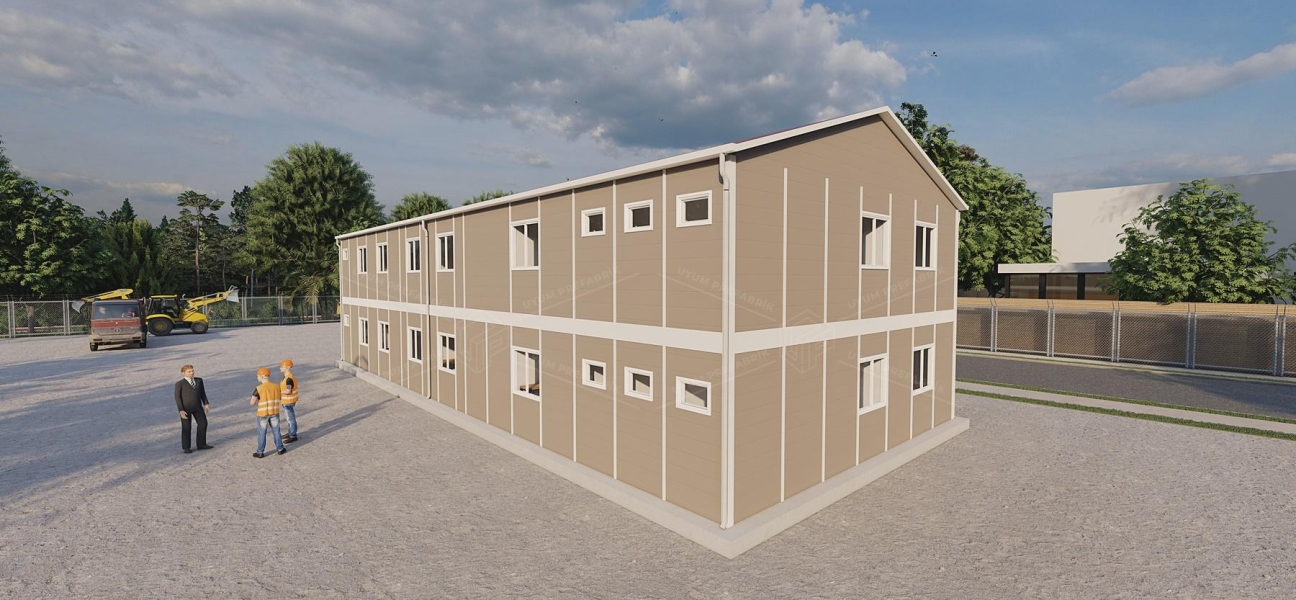 385m² Prefabricated Office Building