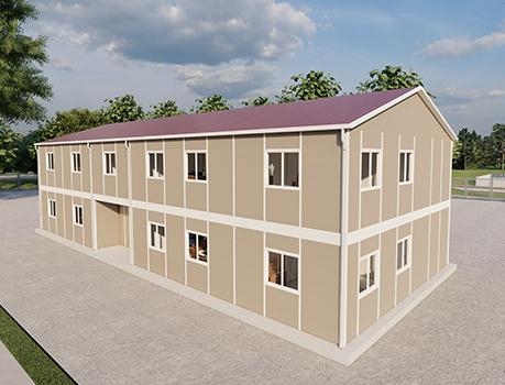 385m² Prefabricated Office Building