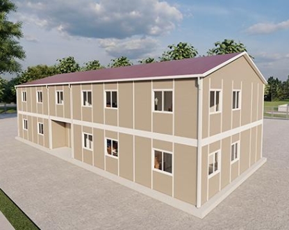 385m² Prefabrik Ofis Binası