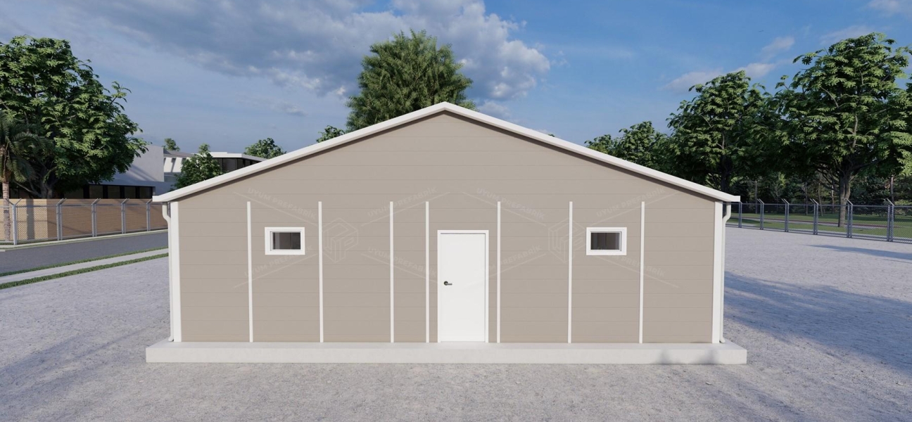 387m² Prefabricated Dormitory Building