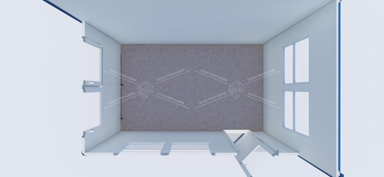 400 x 250 Sandviç Panel Kabin 