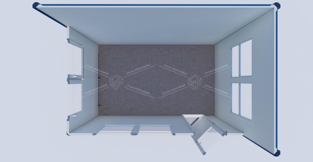 400 x 250 Sandwich Panel Cabin
