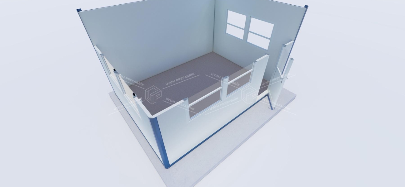 400 x 300 Sandwich Panel Cabin