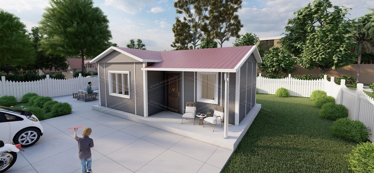 40m² Prefabricated House