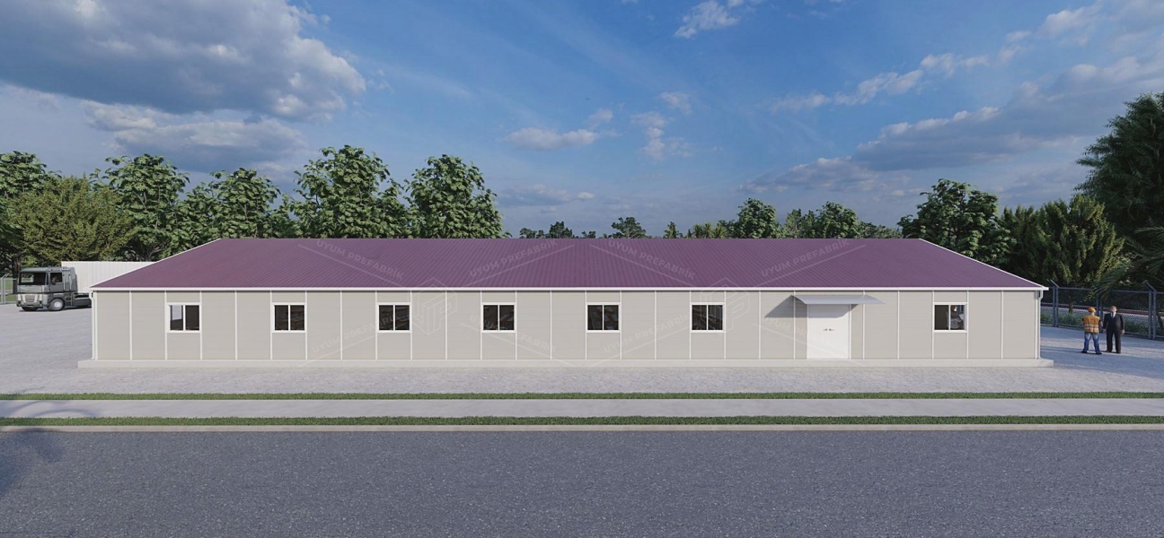 433m² Prefabricated Dining Hall Building