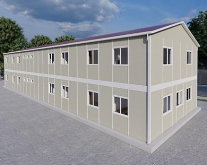 440m² Prefabrik Ofis Binası
