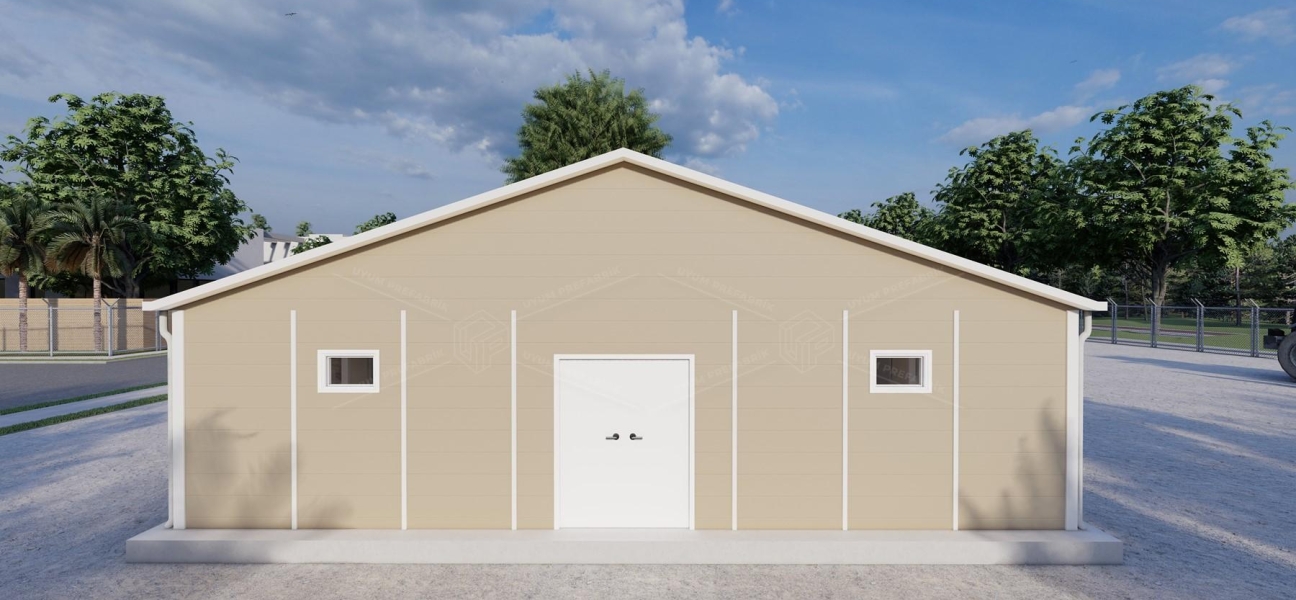 450m² Prefabrik Yatakhane Binası