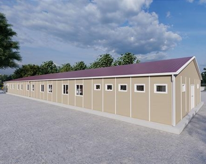 450m² Prefabrik Yatakhane Binası