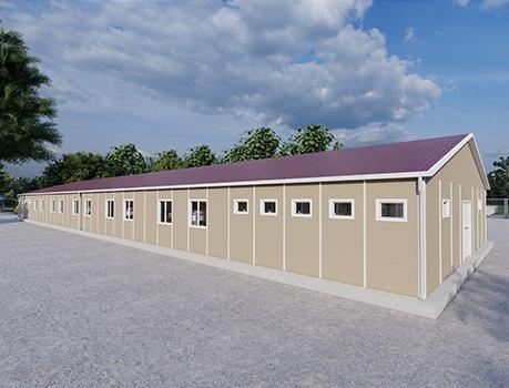 450m² Prefabrik Yatakhane Binası