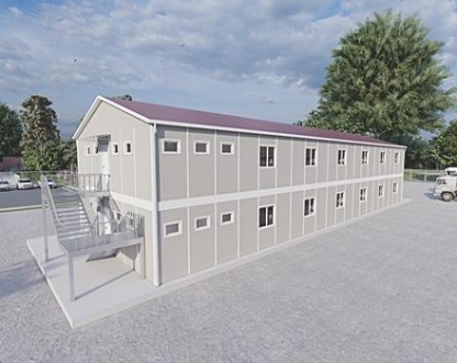 475m² (237,5+237,5) Yatakhane Binası