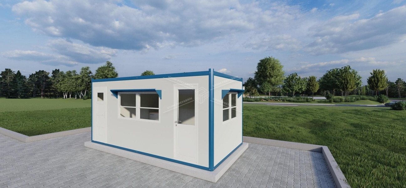 500 x 300 Sandviç Panel Kabin WC+Evye