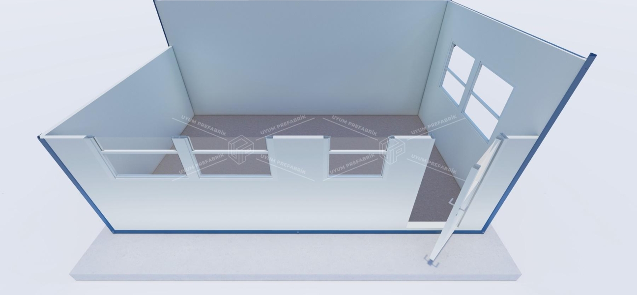 500 x 300 Sandwich Panel Cabin