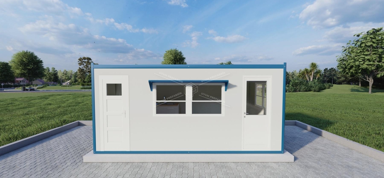 500 x 300 Sandwich Panel Cabin - WC + Evye