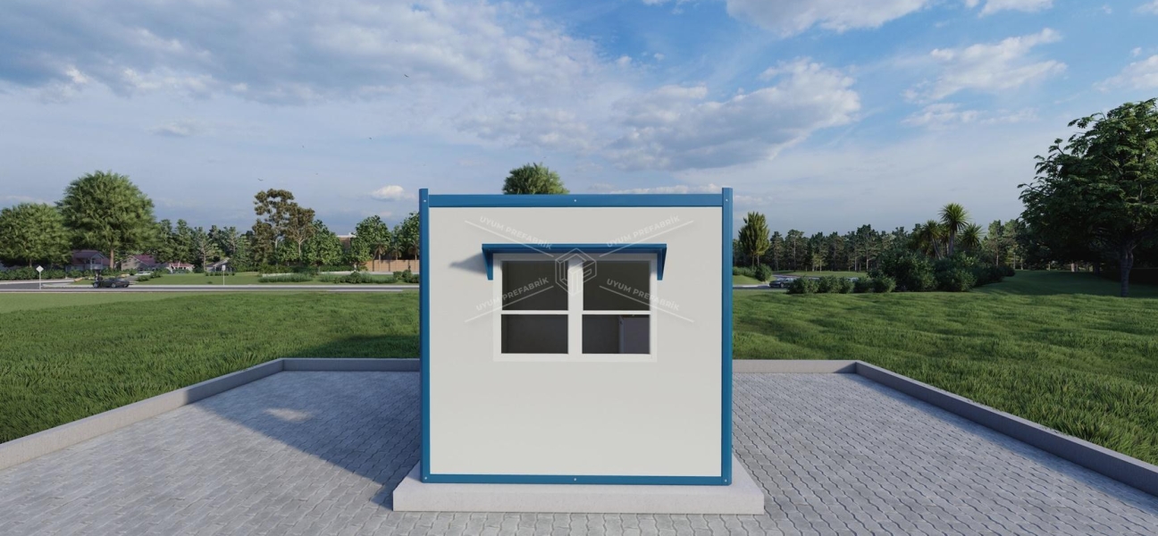 500 x 300 Sandwich Panel Cabin - WC + Evye